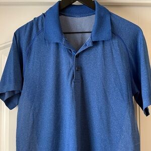 HP💙 lululemon Men's Blue Athletic Polo